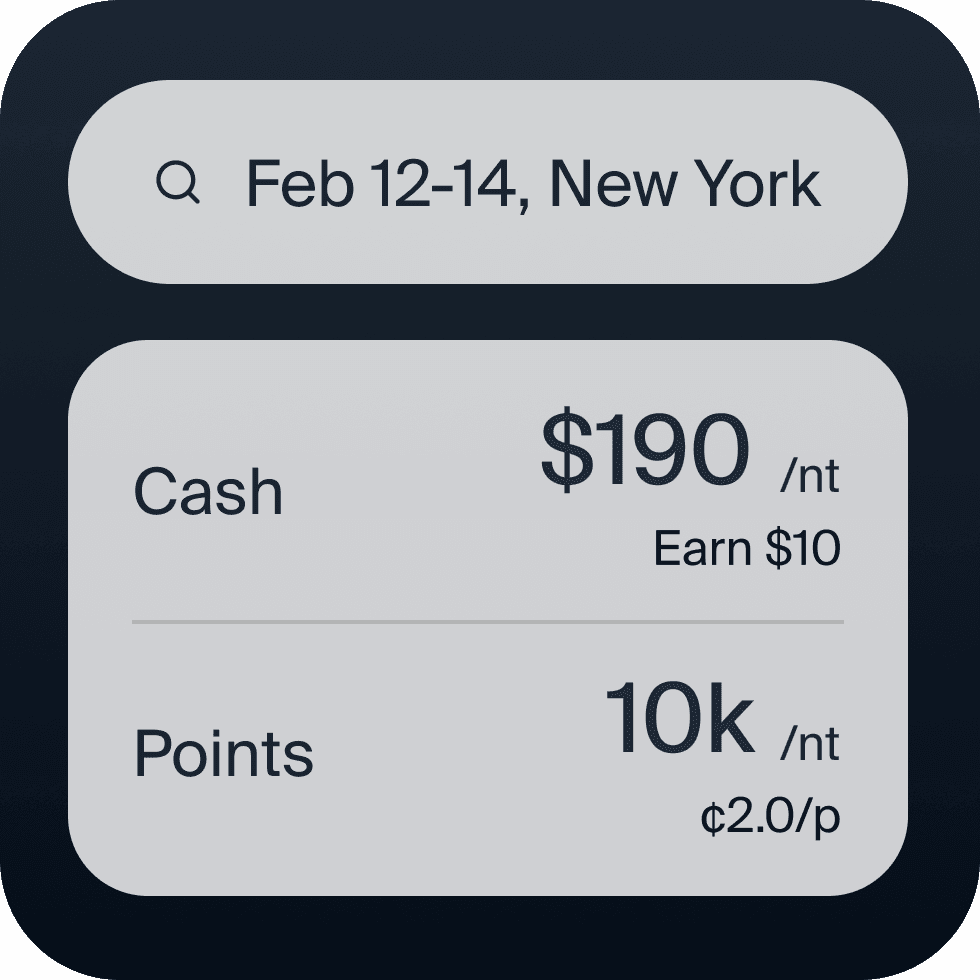 Gondola loyalty dashboard with points tracking